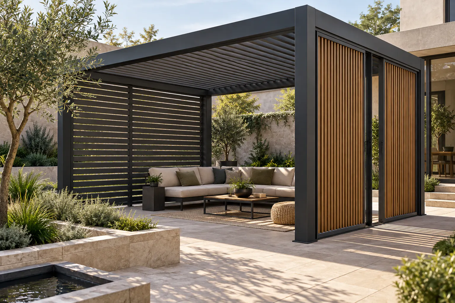 Louver Wall & Sliding Grille